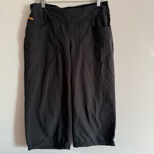 Lole Womens Black Athletic Capri Pants Size Small